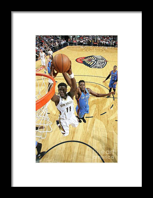 Jrue Holiday Framed Print featuring the photograph Jrue Holiday #1 by Layne Murdoch