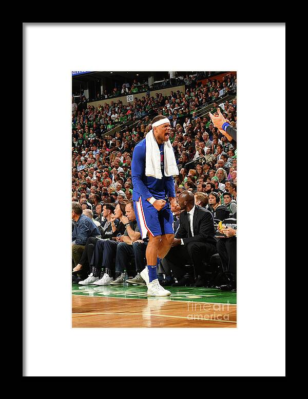 Playoffs Framed Print featuring the photograph Justin Anderson by Jesse D. Garrabrant