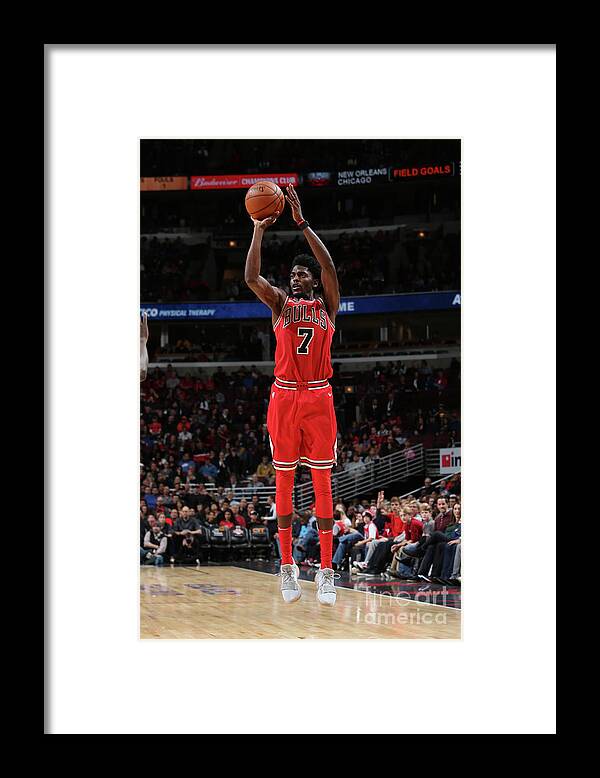 Nba Pro Basketball Framed Print featuring the photograph Justin Holiday by Gary Dineen