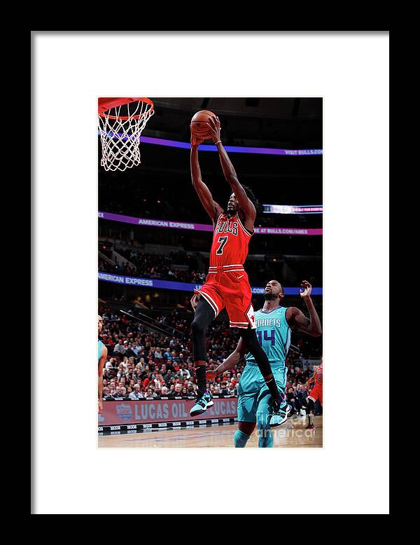 Nba Pro Basketball Framed Print featuring the photograph Justin Holiday by Jeff Haynes