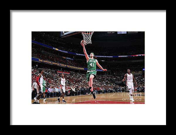 Playoffs Framed Print featuring the photograph Kelly Olynyk by Brian Babineau