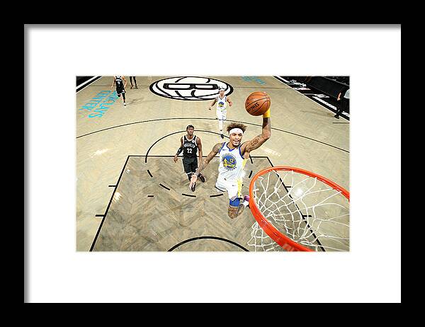 Nba Pro Basketball Framed Print featuring the photograph Kelly Oubre by Nathaniel S. Butler