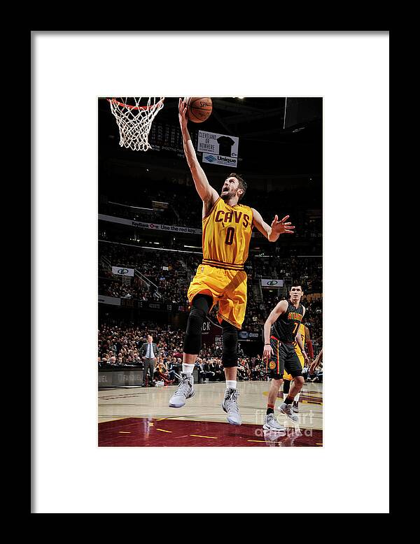 Nba Pro Basketball Framed Print featuring the photograph Kevin Love by David Liam Kyle