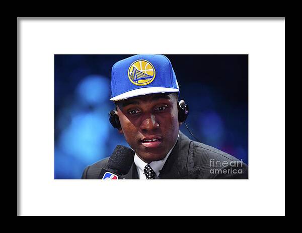 Nba Pro Basketball Framed Print featuring the photograph Kevon Looney #1 by Jesse D. Garrabrant