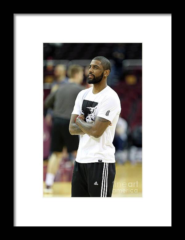 Event Framed Print featuring the photograph Kyrie Irving #1 by Joe Murphy
