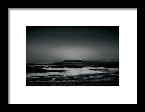 Lighthouse Framed Print featuring the photograph Light over the Light by Alan Norsworthy