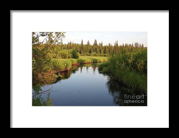 Mackin Creek Framed Print featuring the photograph Mackin Creek by Nicola Finch