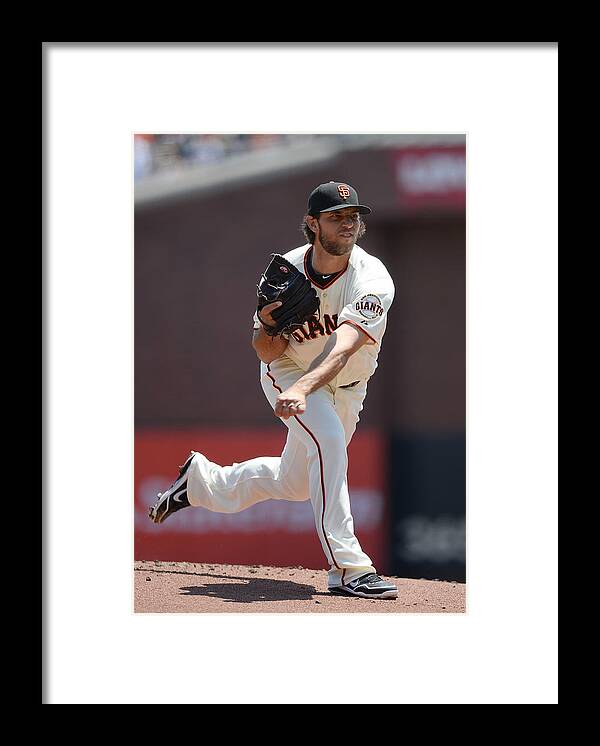 San Francisco Framed Print featuring the photograph Madison Bumgarner by Thearon W. Henderson