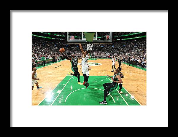 Marcus Smart Framed Print featuring the photograph Marcus Smart by Nathaniel S. Butler