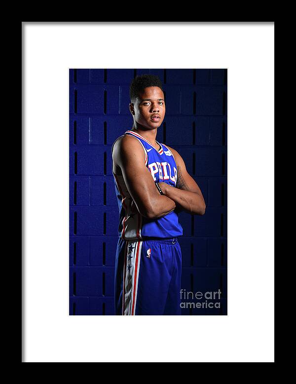 Media Day Framed Print featuring the photograph Markelle Fultz by Jesse D. Garrabrant