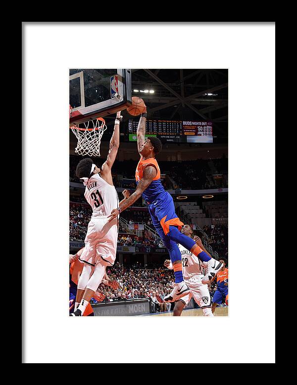 Nba Pro Basketball Framed Print featuring the photograph Marquese Chriss by David Liam Kyle