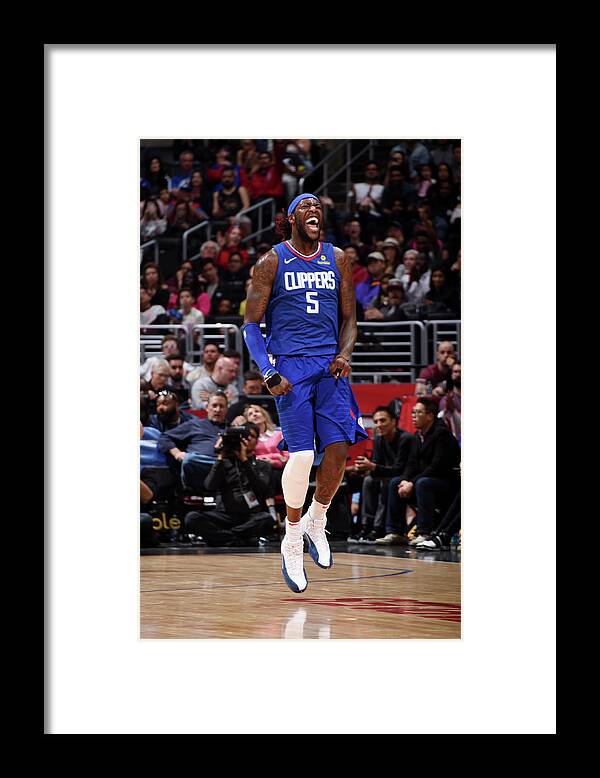 Montrezl Harrell Framed Print featuring the photograph Montrezl Harrell by Andrew D. Bernstein