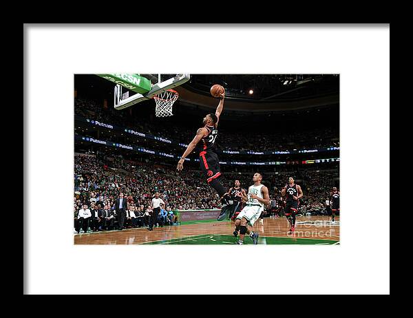 Norman Powell Framed Print featuring the photograph Norman Powell #1 by Brian Babineau