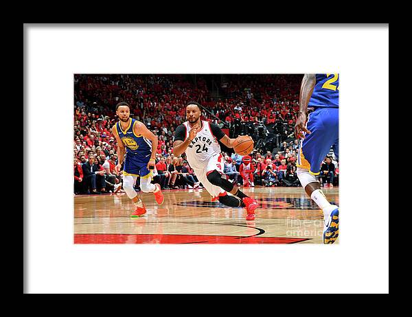 Playoffs Framed Print featuring the photograph Norman Powell by Jesse D. Garrabrant