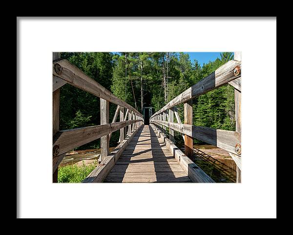 North Country National Scenic Trail Framed Print featuring the photograph North Country National Scenic Trail #1 by Sandra J's