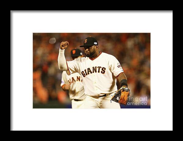 San Francisco Framed Print featuring the photograph Pablo Sandoval by Elsa