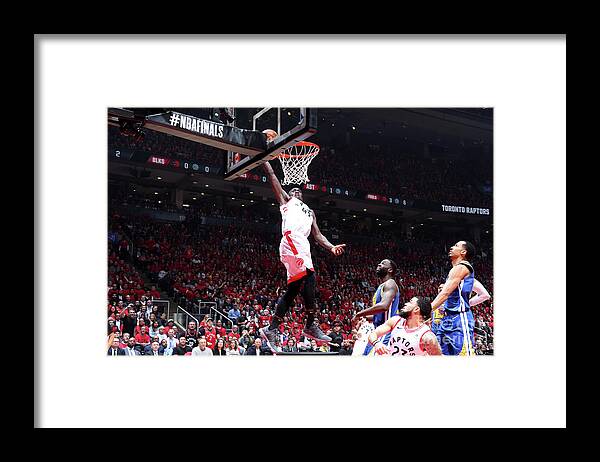 Pascal Siakam Framed Print featuring the photograph Pascal Siakam by Nathaniel S. Butler