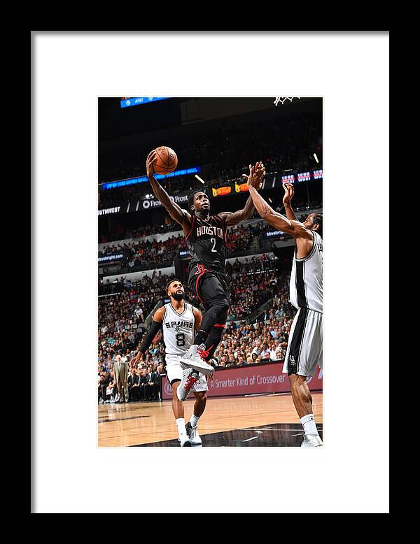 Patrick Beverley Framed Print featuring the photograph Patrick Beverley by Jesse D. Garrabrant
