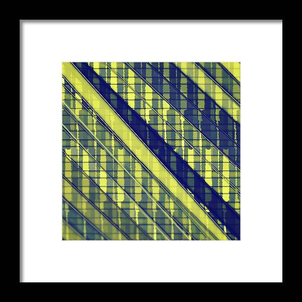 Abstract Framed Print featuring the digital art Pattern 52 by Marko Sabotin