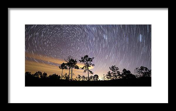 St Jamesstartreails Framed Print featuring the photograph Pepperbush Stars by Nick Noble