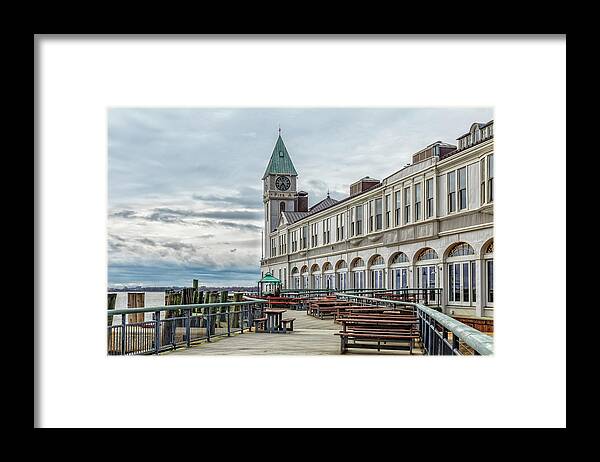 Pier A Harbor House Framed Print featuring the photograph Pier A Harbor House by Cate Franklyn