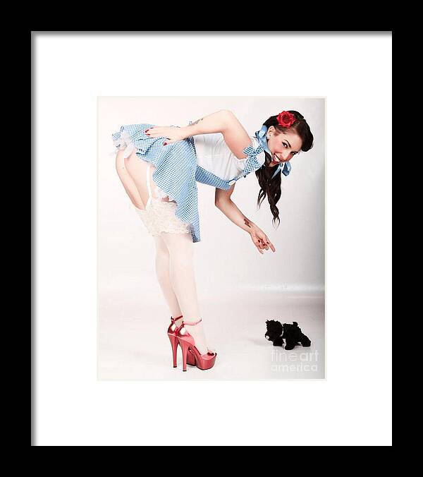Pin Framed Print featuring the photograph PinUp #1 by Action
