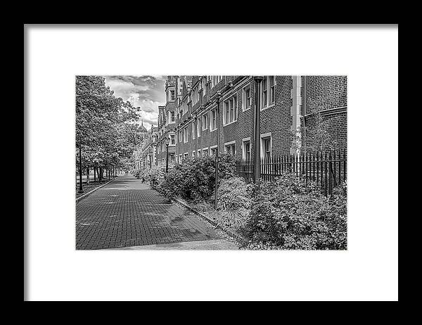 U-penn Framed Print featuring the photograph Quadrangle Dorms University of Pennsylvania #1 by Susan Candelario