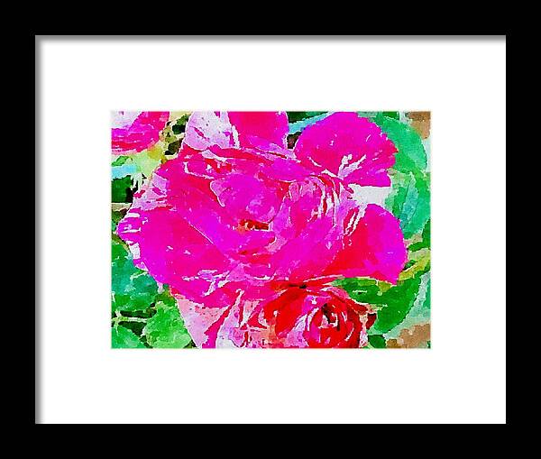 Rose Framed Print featuring the photograph Red rose #1 by Steven Wills