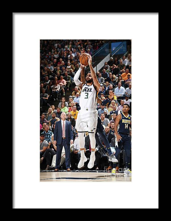 Nba Pro Basketball Framed Print featuring the photograph Ricky Rubio by Garrett Ellwood