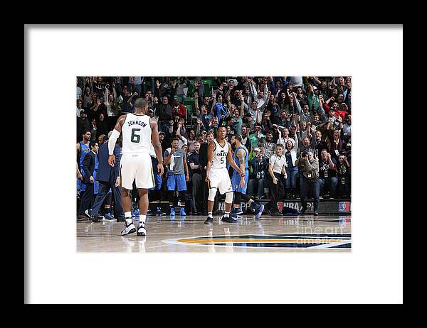 Nba Pro Basketball Framed Print featuring the photograph Rodney Hood by Melissa Majchrzak