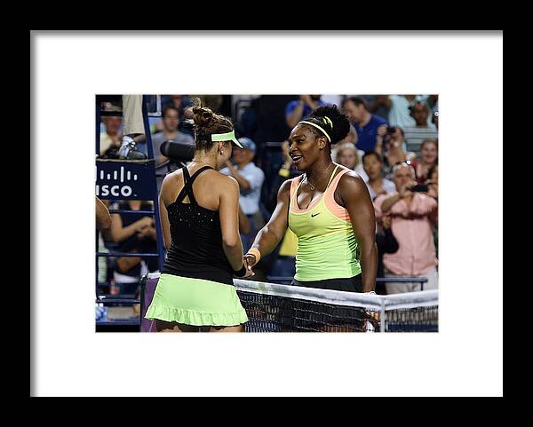 Tennis Framed Print featuring the photograph Rogers Cup Toronto - Day 6 #1 by Vaughn Ridley