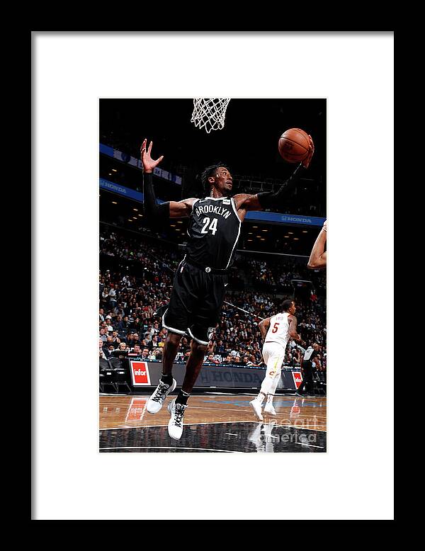 Nba Pro Basketball Framed Print featuring the photograph Rondae Hollis-jefferson by Nathaniel S. Butler