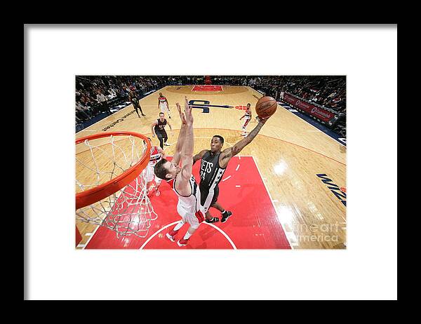 Nba Pro Basketball Framed Print featuring the photograph Rondae Hollis-jefferson by Ned Dishman