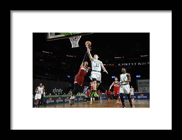 Nba Pro Basketball Framed Print featuring the photograph Russell Westbrook by Brian Babineau