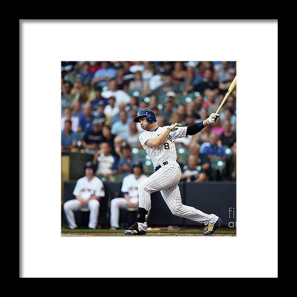 People Framed Print featuring the photograph Ryan Braun by Stacy Revere