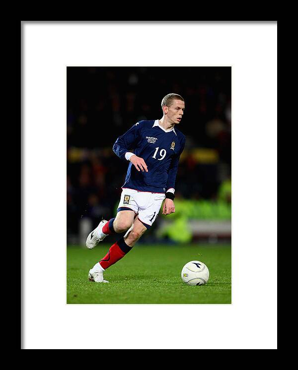 Hampden Park Framed Print featuring the photograph Scotland v Argentina - International Friendly #1 by Jamie McDonald