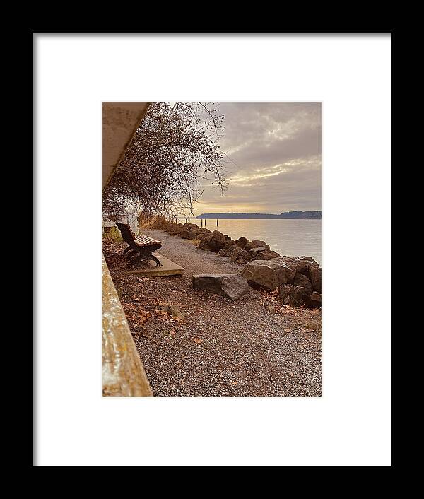 Sea Framed Print featuring the photograph Seashore #1 by Anamar Pictures
