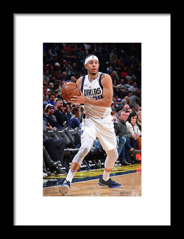 Seth Curry Framed Print featuring the photograph Seth Curry #1 by Bart Young