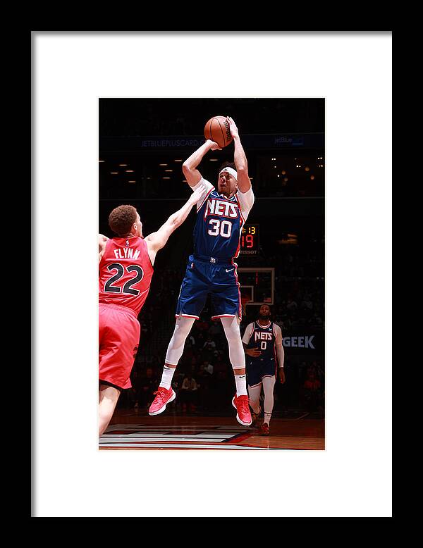 Seth Curry Framed Print featuring the photograph Seth Curry #1 by Nathaniel S. Butler