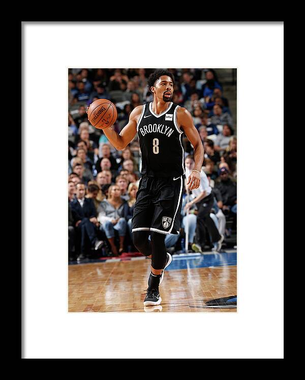 Nba Pro Basketball Framed Print featuring the photograph Spencer Dinwiddie by Glenn James