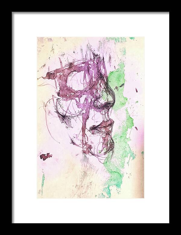 Ss-103 Framed Print featuring the mixed media Ss-103 #1 by Spdr Tnk