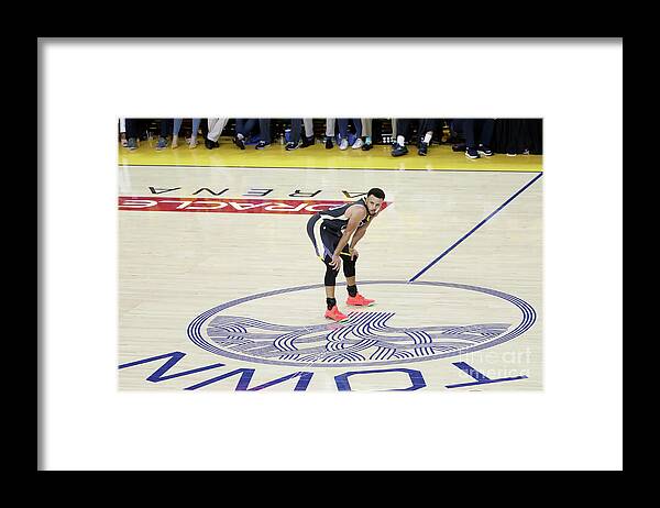 Playoffs Framed Print featuring the photograph Stephen Curry by Joe Murphy