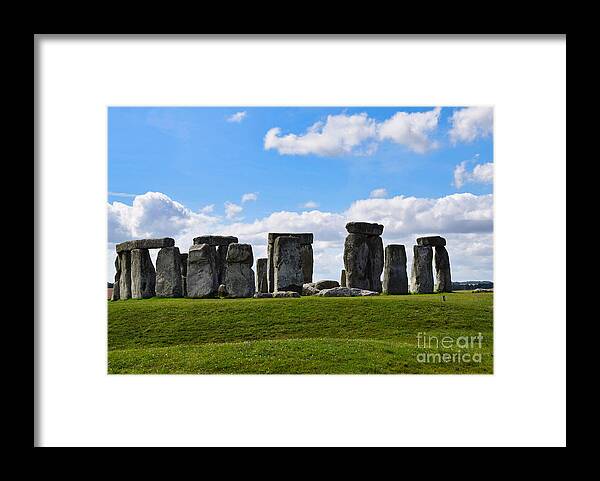 Stonehenge Framed Print featuring the photograph Stonehenge #1 by Abigail Diane Photography
