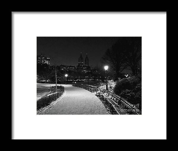  Framed Print featuring the photograph Stroll by Dennis Richardson
