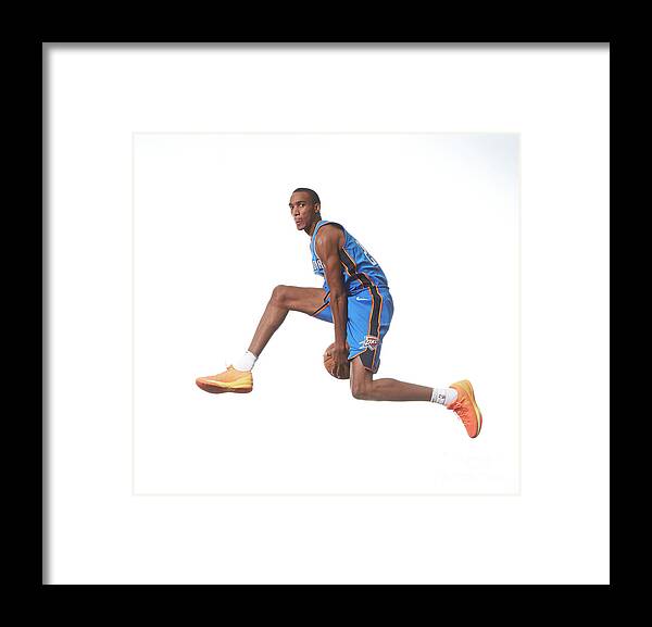 Nba Pro Basketball Framed Print featuring the photograph Terrance Ferguson by Nathaniel S. Butler