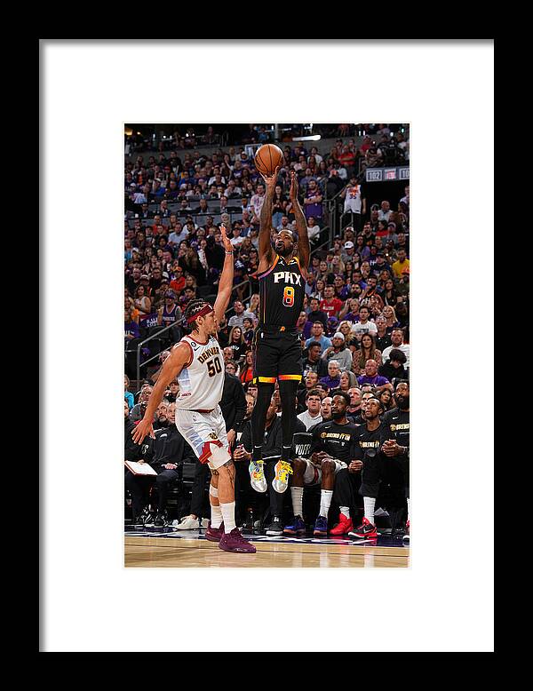 Terrence Ross Framed Print featuring the photograph Terrence Ross #1 by Garrett Ellwood