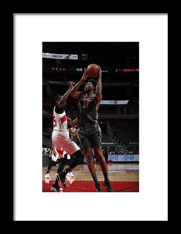 Thaddeus Young Framed Print featuring the photograph Thaddeus Young #1 by Jeff Haynes