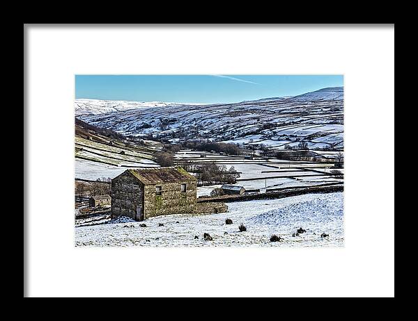 England Framed Print featuring the photograph Thwaite, Swaledale #1 by Tom Holmes Photography