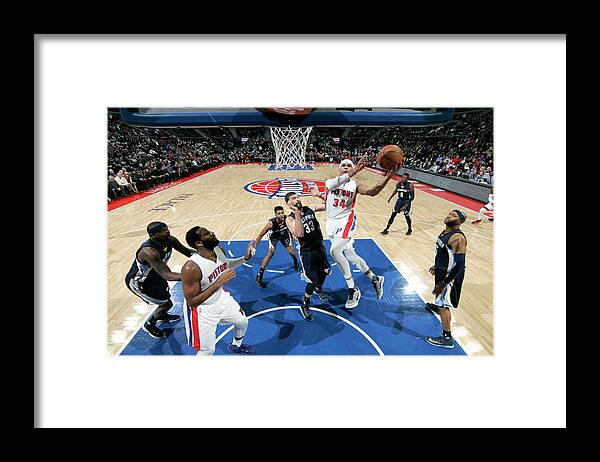 Tobias Harris Framed Print featuring the photograph Tobias Harris #1 by Brian Sevald