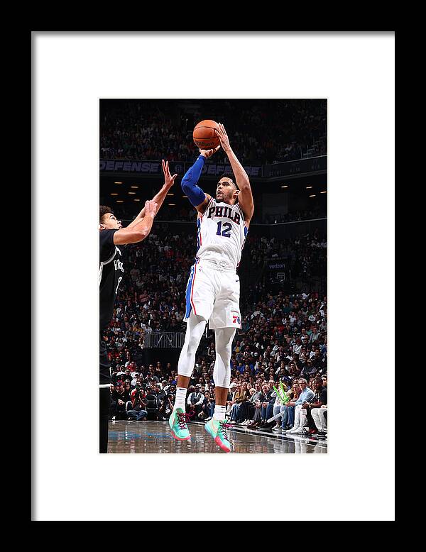 Tobias Harris Framed Print featuring the photograph Tobias Harris by Nathaniel S. Butler